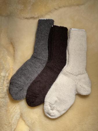 Öko-Socke - 100% Wolle